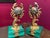 Gold Vintage Italian Gilt 800 Silver Zodiac Place Card Holders with Malachite Bases, 1950s, Set of 4 For Sale - Image 8 of 10
