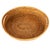Artifacts Rattan Oval Basket With Cutout Handles in Honey Brown For Sale - Image 4 of 6