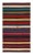 Red 1950s Vintage Shahsavan Persian Kilim in Polychromatic Stripes by Rug & Kilim For Sale - Image 8 of 8