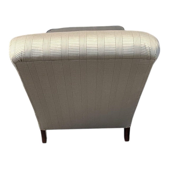 1950s 1950s Mid-Century Modern Lounge Chair, Spring & Down Cushion For Sale - Image 5 of 9