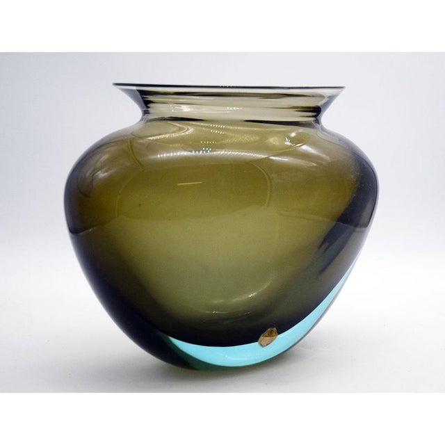 Large Sommerso Vase by Flavio Poli for Seguso, 1960s For Sale - Image 6 of 10