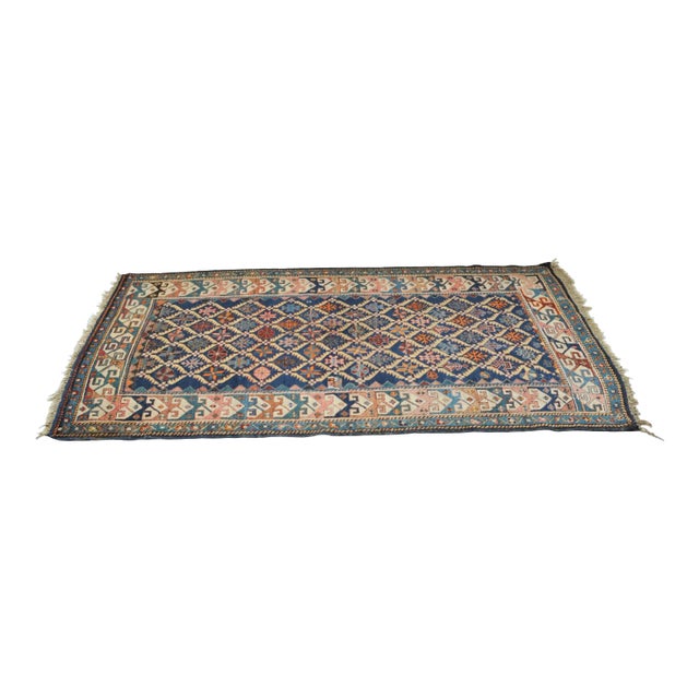 Antique Caucasian Rug, 4.4 x 6.5 For Sale