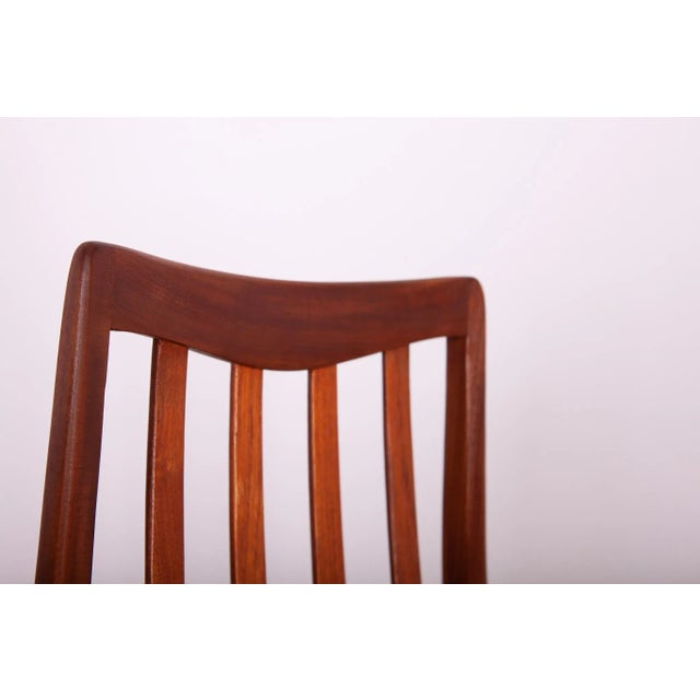 Fabric and Teak Dining Chairs by Leslie Dandy for G-Plan, 1960s, Set of 6 For Sale - Image 11 of 14