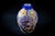 Blue and White Cut Crystal Overlay Vase with Enamel and Gilt Decoration, 19th Century For Sale - Image 11 of 16