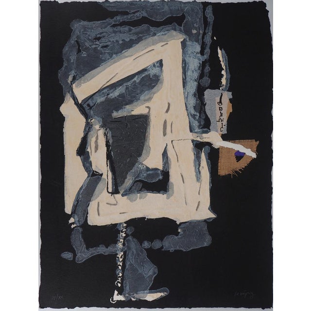 François-Xavier Fagniez, A Path Opens, Original Carborundum For Sale - Image 9 of 9