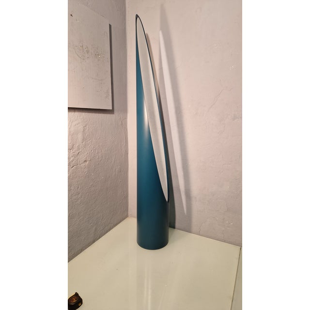 Floor Mirror in Petrol Blue For Sale - Image 11 of 11