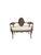 19th Century French Louis XV Style Hand-Painted Romantic Settee / Loveseat For Sale - Image 17 of 18