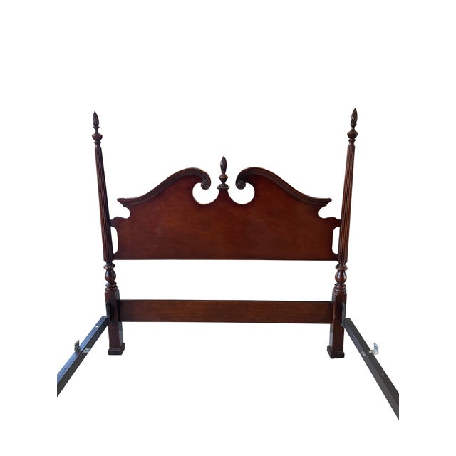 Vintage Traditional Full Sized Mahogany Bed Frame Chairish