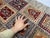 Sultani Wool Runner, Persian Bakhtiari Four Seasons Design, Gray, 2'8" X 7'11" For Sale - Image 10 of 13