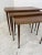 Mid-Century Scandinavian Teak Nesting Tables, Set of 3 For Sale - Image 6 of 9
