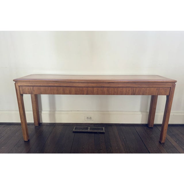 Mid 20th Century Drexel Vintage Mid Century Console Table For Sale - Image 11 of 12