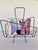 Vintage Metal Magazine Rack, 1950s For Sale - Image 18 of 18