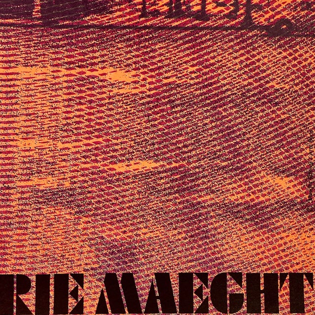 Vintage 1971 Pol Bury Exhibition Galerie Maeght Lithograph For Sale - Image 4 of 4