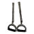 L.Begulin 800 Silver Horse Stirrups W/ Leather Straps, Pair, 800 Silver For Sale
