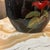 Asian Ceramic Vintage Black Thin Vase With Hummingbird Accents For Sale - Image 4 of 7