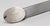 Vintage Prada Silver Saffiano Leather Belt - Engraved Oval Buckle, Made in Italy For Sale - Image 9 of 13
