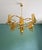 Geometric Brass Chandelier by Gaetano Sciolari for Boulanger, 1970s For Sale - Image 6 of 14