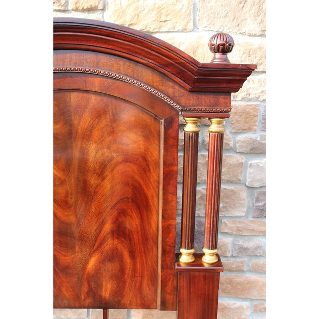 Drexel Heritage Mahogany King-Size Bed From the Nine Elms Collection For Sale - Image 14 of 18