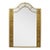 Antique French Neoclassical Gold Figural Gesso Large Trumeau Floor Mirror For Sale