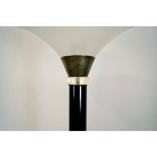 1980’s Hollywood Regency Torchiere Floor Lamp For Sale In Los Angeles - Image 6 of 12