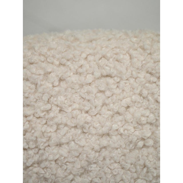 Scandinavian Bouclé Wool Chairs, 1960s, Set of 4 For Sale - Image 9 of 10