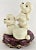 Vintage Ceramic Pair of White Poodles on a Pillow For Sale - Image 12 of 12