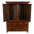 Antique 18th Century Welsh Oak Press Livery Housekeepers Cupboard Cabinet Chest 1750 For Sale - Image 9 of 14