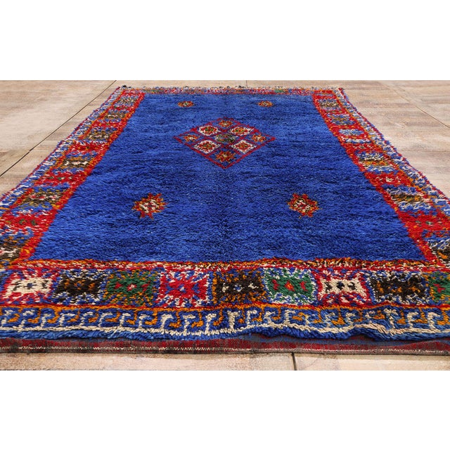 Vintage Beni M'Guild Moroccan Rug, 06'00 X 11'05 For Sale - Image 9 of 10