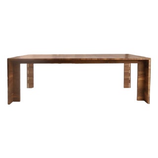 Modern Rosewood Dining Table With Inlay For Sale