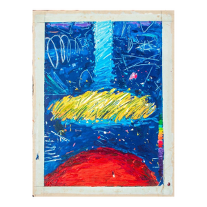 Elfi Schuselka Abstract Composition Oil on Canvas