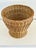 Rattan Pedestal Planter Basket For Sale - Image 4 of 6