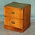 Burr Yew Wood with Green Leather Gold Lead embossed side cabinets made in the Military Campaign taste For an accurate...