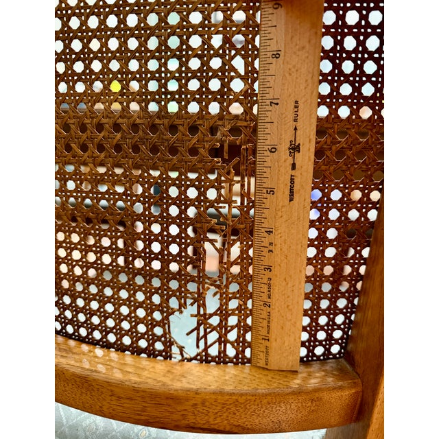 1970s Hollywood Regency Faux Bamboo Dining Set by Thomasville / American Drew - 8 Chairs For Sale - Image 17 of 17