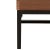 Brown Williams Lift-Top Coffee Table in Dark Oak & Black For Sale - Image 8 of 9
