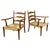 Mid-Century Modern Italian Armchairs in Woven Straw and Wood, 1940s For Sale - Image 18 of 18
