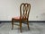 1960s French Art Nouveau Inspired Dining Chair ~ Set of 6 For Sale - Image 5 of 8