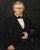 Portrait of a Gentleman in Black, 19th Century, Oil on Canvas For Sale