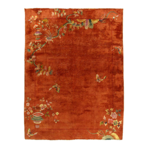 1920s Pasargad DC Antique Chinese Art Deco Rug