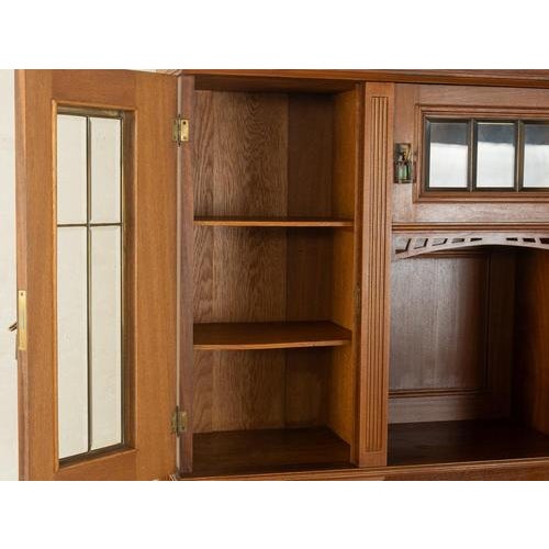 Brown Art Nouveau Buffet For Sale - Image 8 of 16