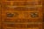 Italian 1800s Petite Walnut Three-Drawer Bow Front Chest with Banding For Sale - Image 11 of 12