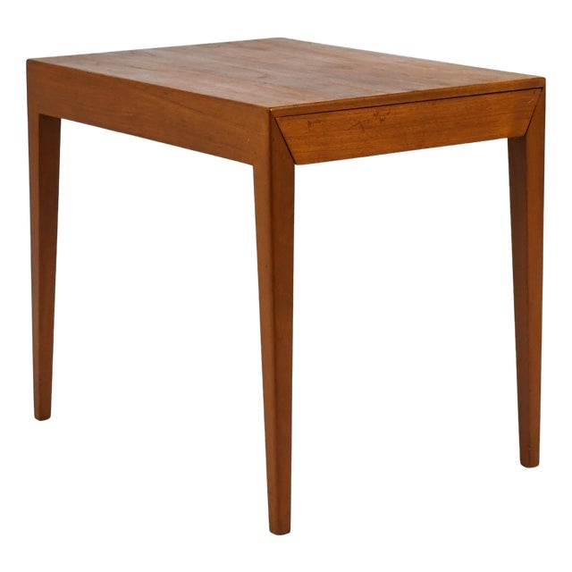 Severin Hansen Side Table/ Nightstand by Haslev Mobelfabrik For Sale