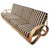 Mid-Century Modern Restored MCM 3/4 Pretzel Rattan Sectional Sofa & Recliner Chair Living Room Set For Sale - Image 3 of 9