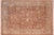 Tan Shabby Chic Pak-Persian Orange/Tan Wool Rug - 8'0'' X 10'1'' For Sale - Image 8 of 9