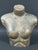 Carved Solid Wood Female Torso Sculpture Late 20th Century For Sale - Image 4 of 10