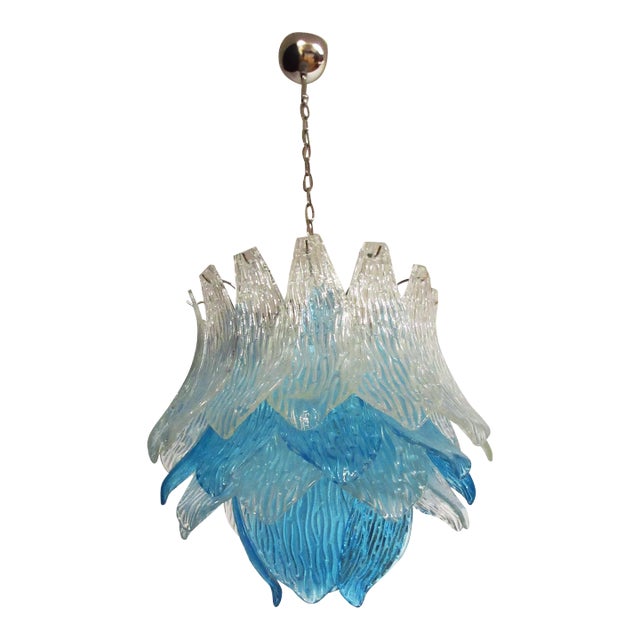 Italian Murano Chandelier, 1984 For Sale