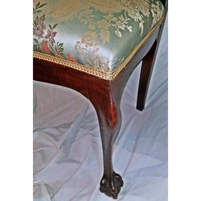Antique Chippendale Splayback Side Chair For Sale In West Palm - Image 6 of 9