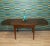 Brown Vintage Extendable Dark Dining Table, 1960s For Sale - Image 8 of 17