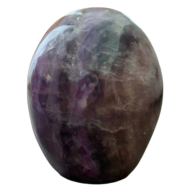 Late 20th Century Carved Amethyst Skull For Sale In Austin - Image 6 of 11