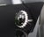 Metal Late 20th Century Massive 26.18ct Green Tourmaline 1.83ct Diamond 18k White Gold Ring Size 4.75 For Sale - Image 7 of 18