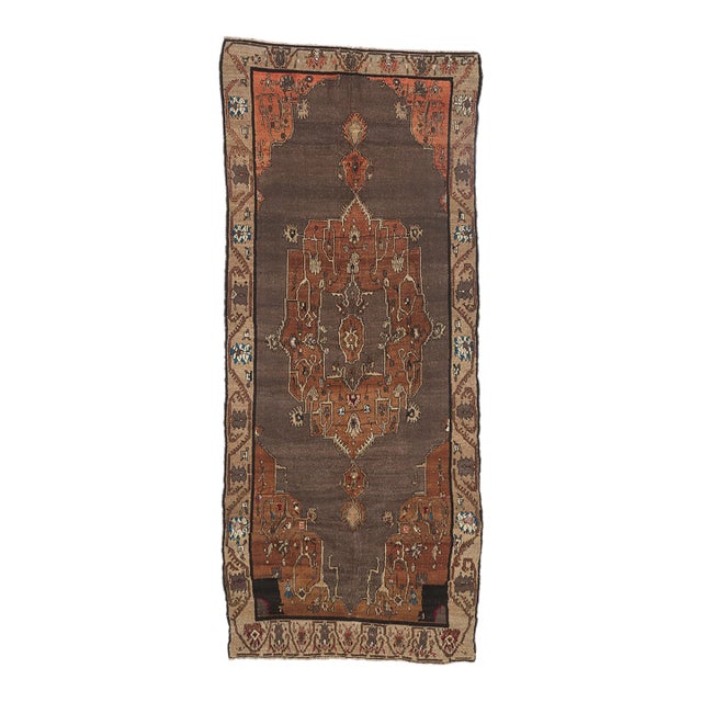 Vintage Turkish Kars Rug, 06'07 X 15'07 For Sale